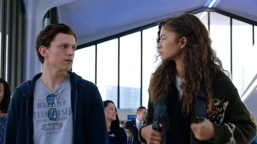 Tom Holland e Zendaya em filme que trabalharam juntos 