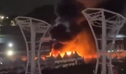 Fogo atinge tenda de apoio do Lollapalooza em Interlagos