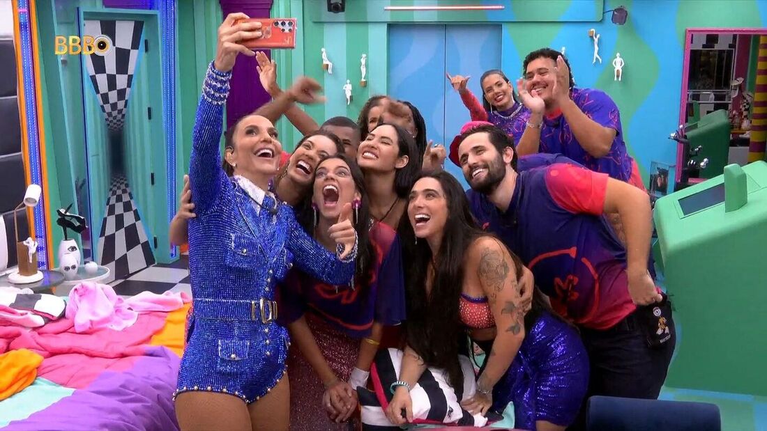 Festa com Ivete Sangalo no BBB24