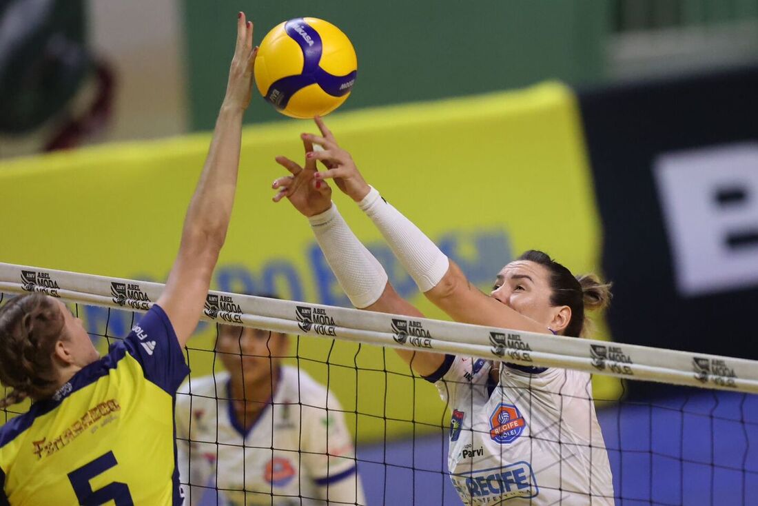 Recife Vôlei não teve bom desempenho diante do Abel Modas