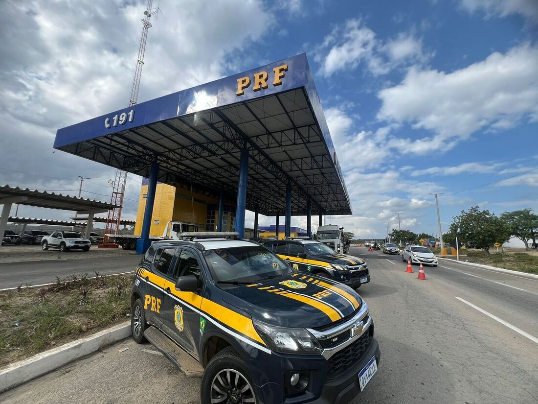 Posto da PRF, em Caruaru