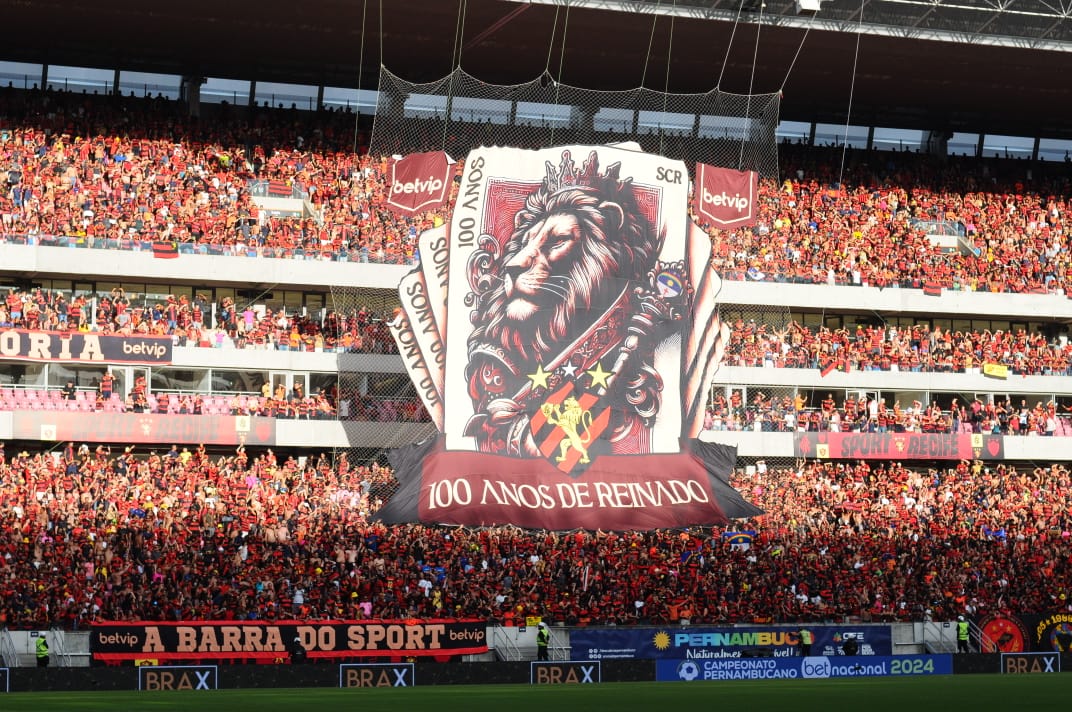 Torcida do Sport na Arena de Pernambuco