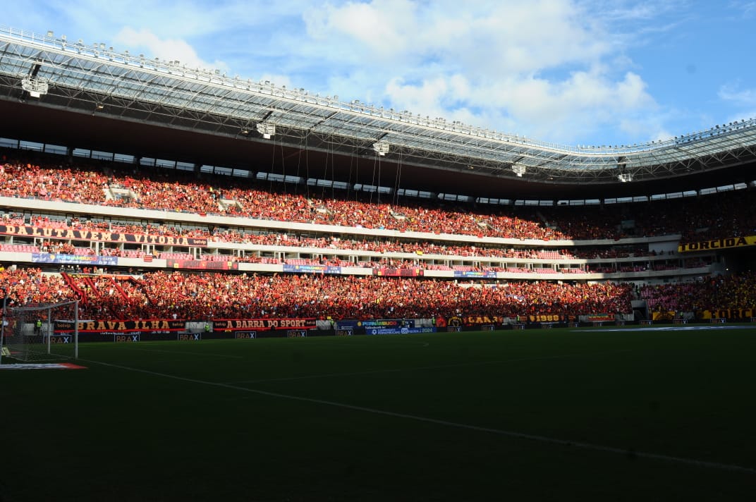 Torcida do Sport na Arena de Pernambuco