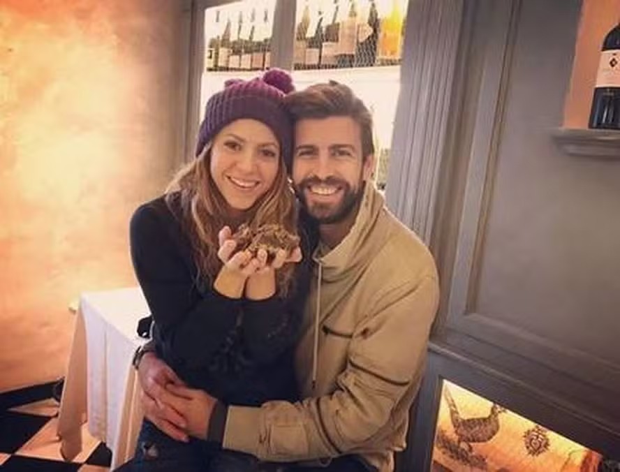 O ex-casal Shakira e Piqué 