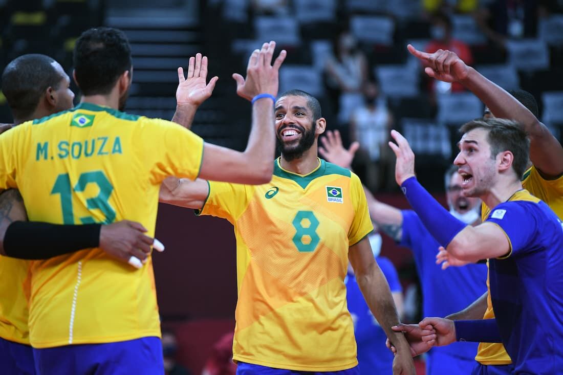 Wallace e Maurício Borges estão de volta a seleção brasileira de vôlei