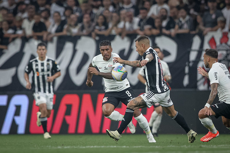 Corinthians 0x0 Atlético-MG, em Itaquera