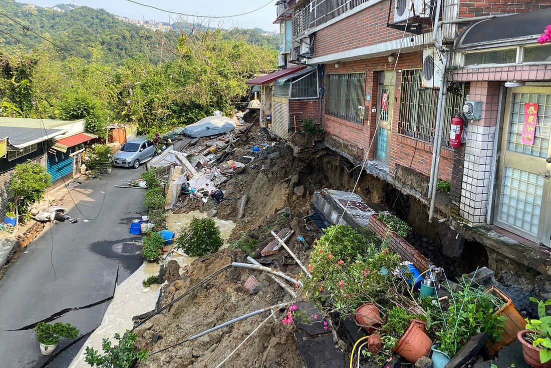 Terremoto deixou mortos e feridos em Nova Cidade Taipei