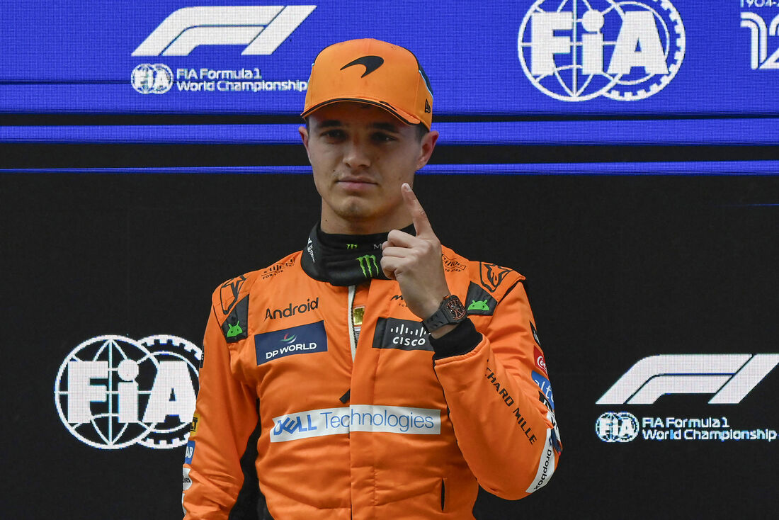 Lando Norris é pole da corrida sprint do GP da China