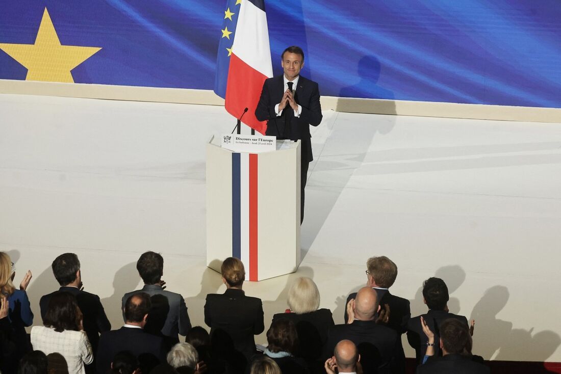 Presidente francês, Emmanuel Macron