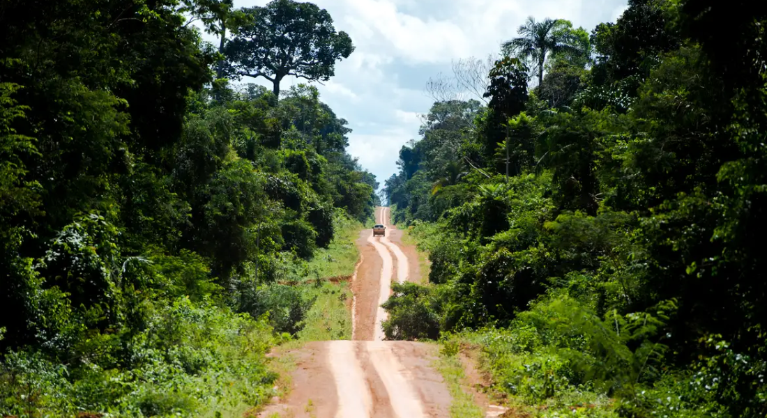 Caminho na Amazônia