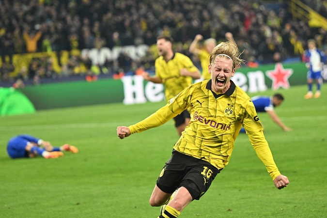 Borussia Dortmund eliminou o Atletico de Madrid