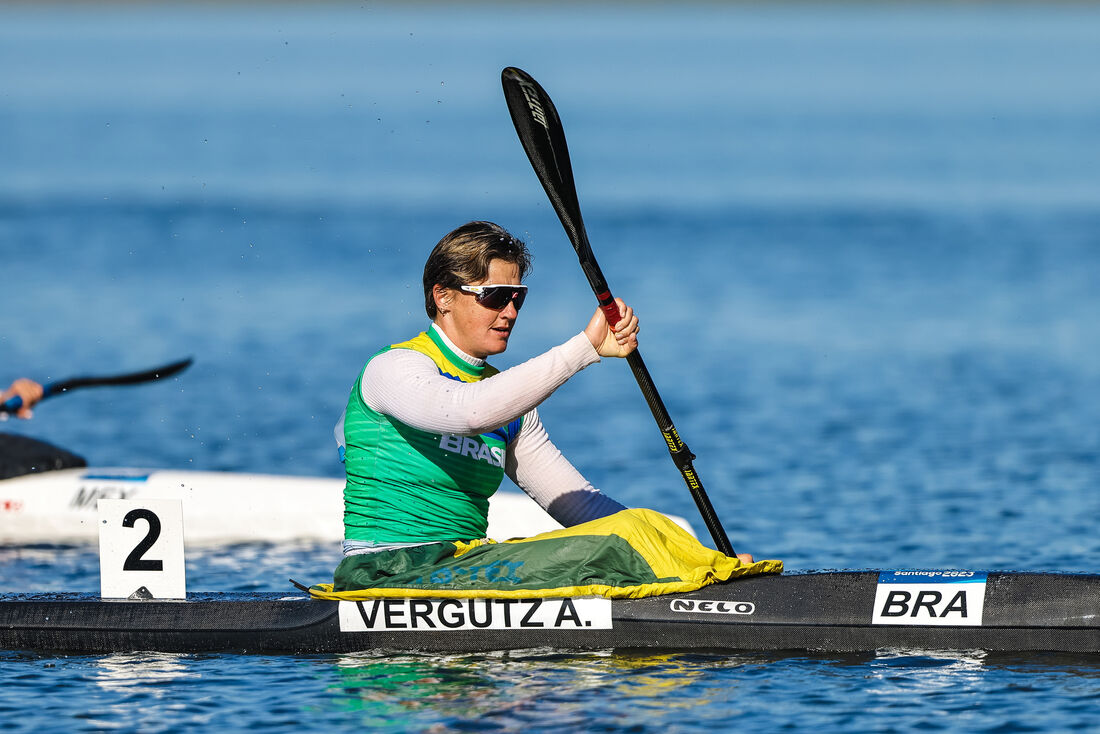 Ana Paula Vergutz é a segunda mulher brasileira da história a se classificar na canoagem para os Jogos Olímpicos 