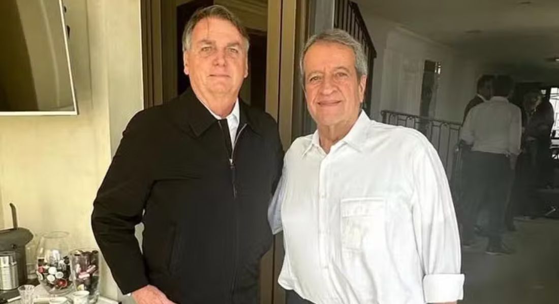 Jair Bolsonaro e Valdemar Costa Neto