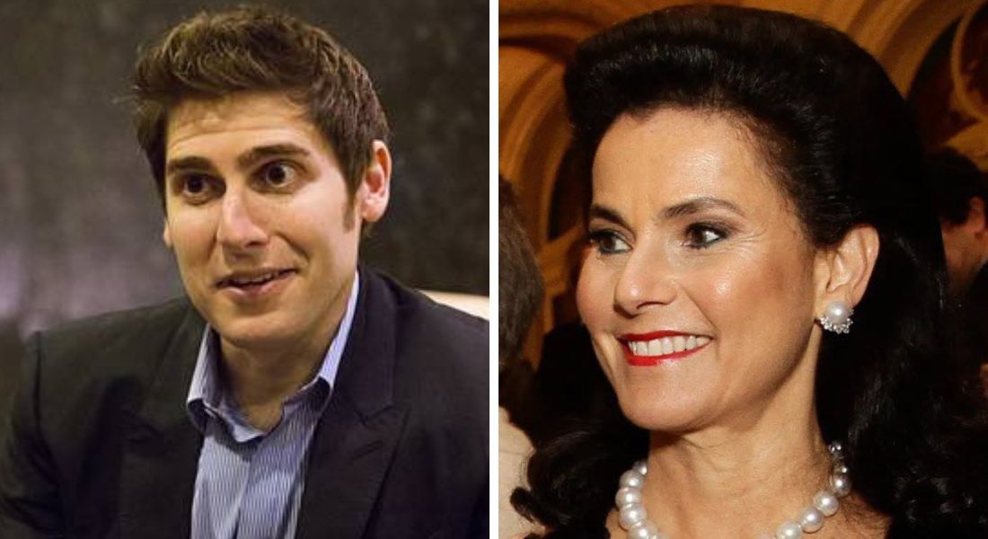 Eduardo Saverin e Vicky Safra