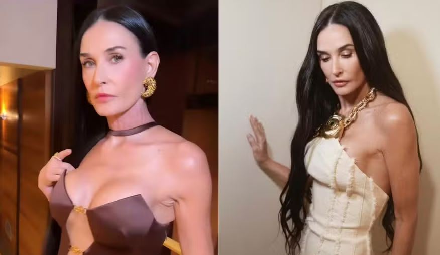 Demi Moore aos 61 anos 