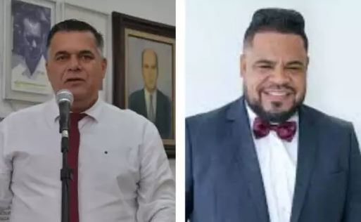 O vereador "Inha" de Ferraz de Vasconcelos e Latrell Britto  