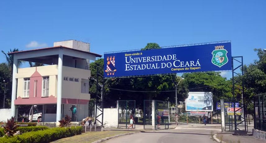 Fachada da Universidade Estadual do Ceará (UECE) 