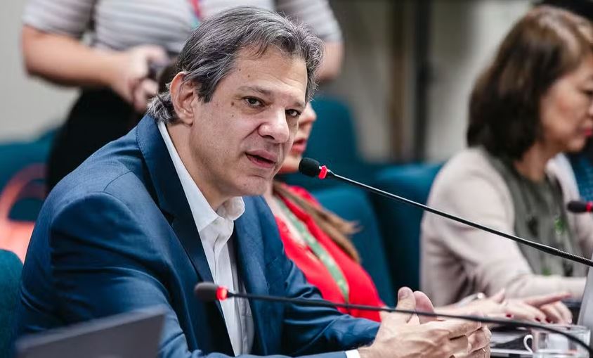 O ministro da Fazenda, Fernando Haddad 