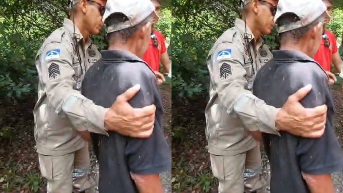 Homem com alzheimer é resgatado em mata de Itamaracá