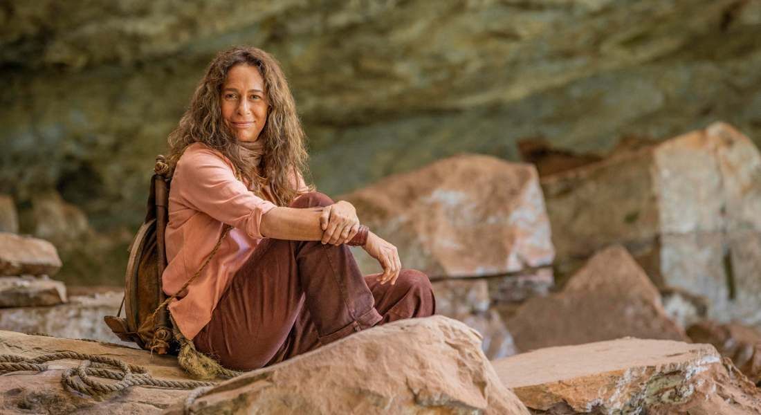 Andréa Beltrão em "No Rancho Fundo"