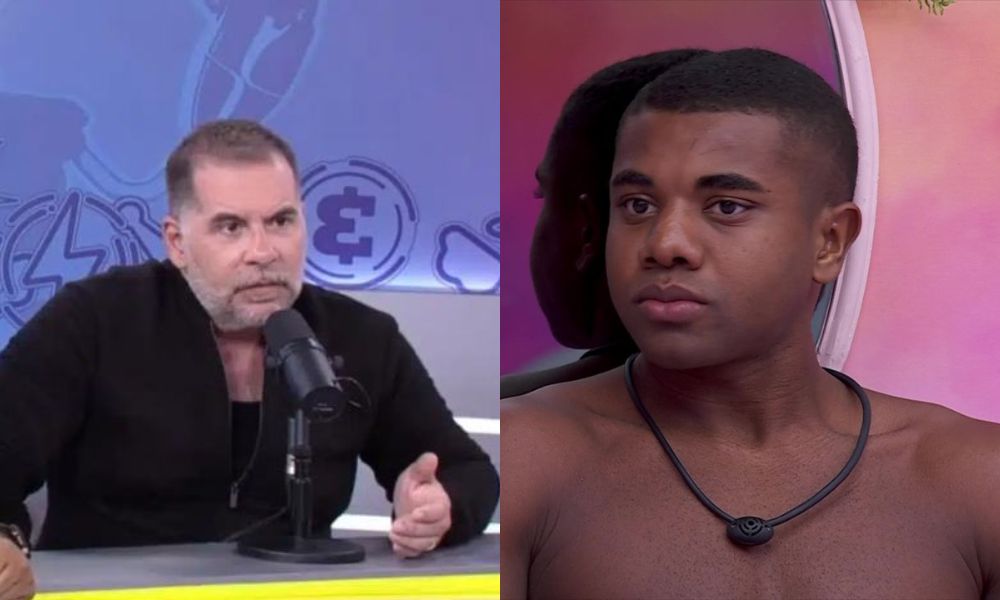 Leandro Hassum criticou as falas problemáticas do participante Davi no BBB 24