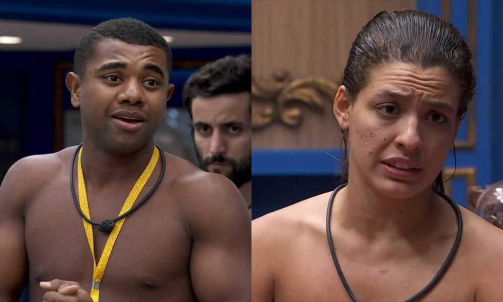 Davi e Beatriz brigam durante madrugada do BBB 24