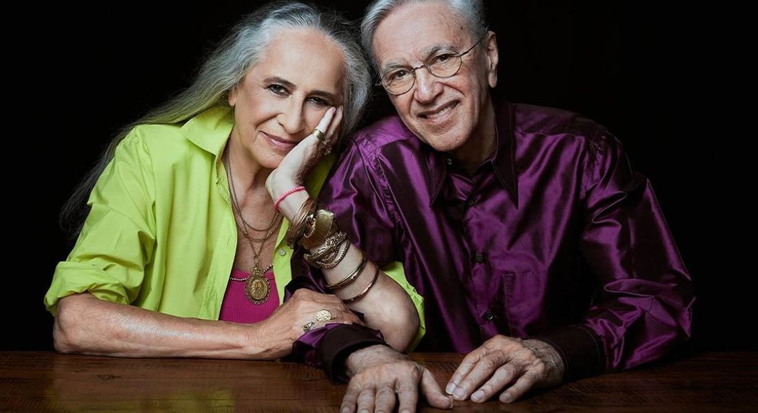 Bethânia e Caetano fazem show no Recife nos dias 25 e 26 de outubro, no Classic Hall