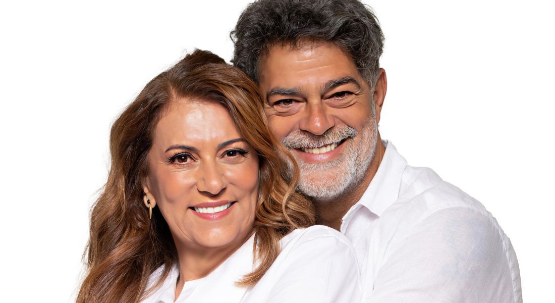 Patricya Travassos e Eduardo Moscovis estarão no Teatro do Parque com a peça "Duetos"