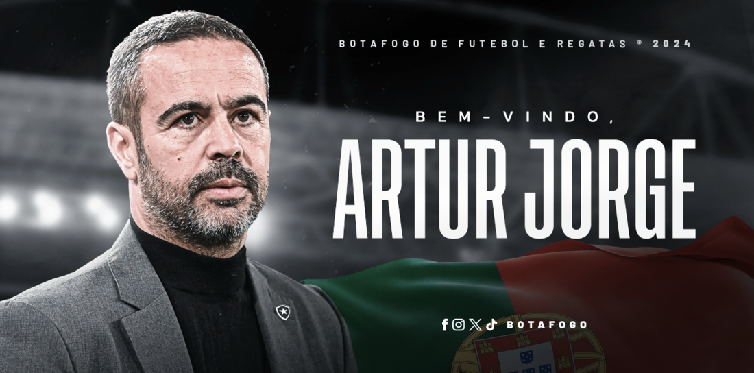 Arthur Jorge é o novo técnico do Botafogo