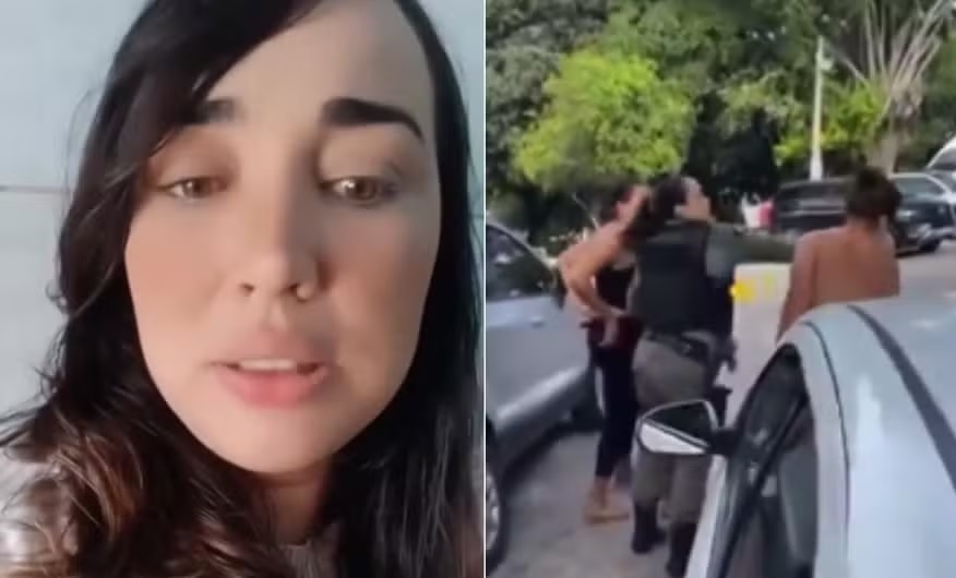 Policial Militar pede desculpas após agredir mãe que espancou a própria filha