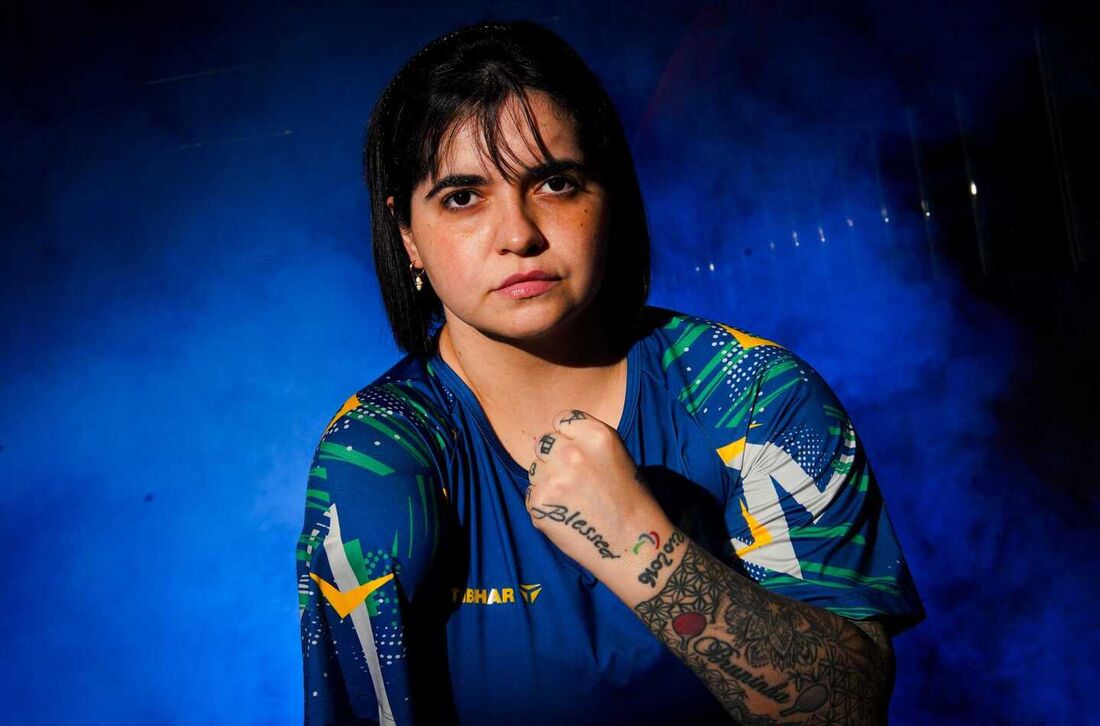 Bruna Alexandre, mesatenista paralímpica brasileira 