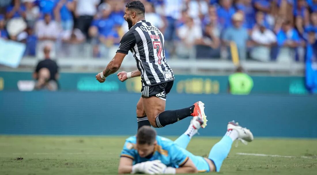 Hulk fez o segundo gol do Galo na partida 