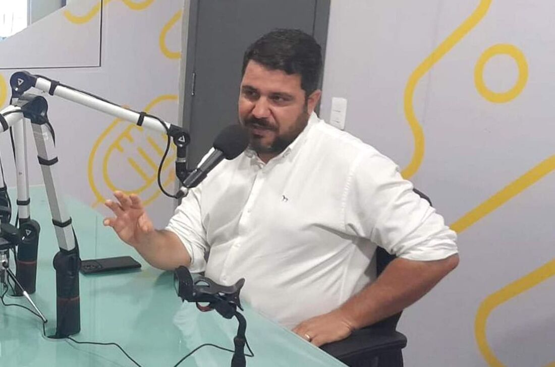 Eduardo Vasconcelos, presidente reeleito do Conselho Regional de Odontologia de Pernambuco, em entrevista à Rádio Folha FM 96,7