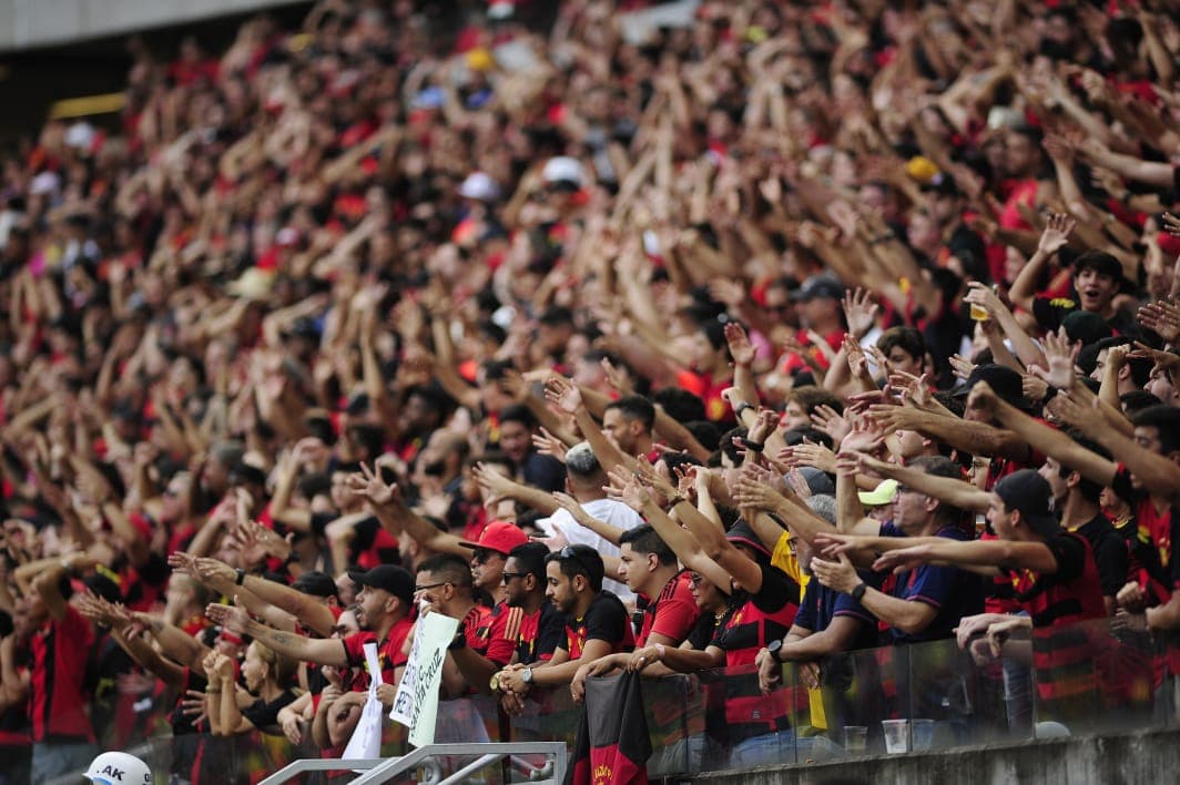 Torcida do Sport na Arena de Pernambuco 