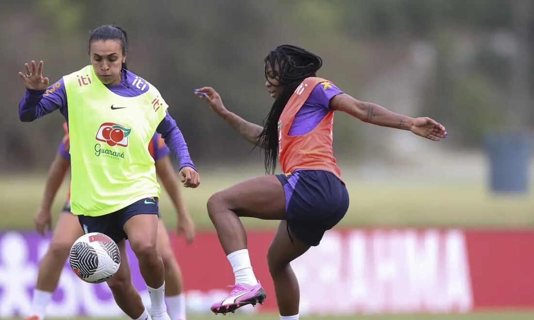 O Brasil encerrou a preparação nesta sexta-feira (5) para disputar o Torneio SheBelieves