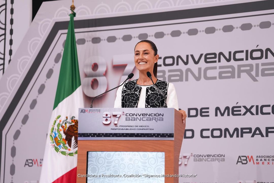 Claudia Sheinbaum é candidata à presidência do México