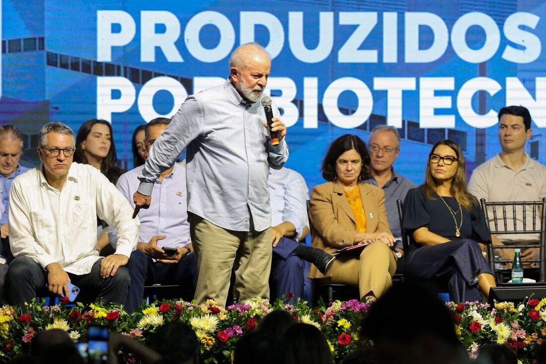 Presidente Lula durante evento em Pernambuco