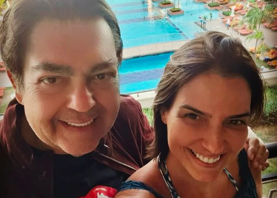 Faustão e Luciana Cardoso: esposa publicou mensagem sobre 'espera'nas redes sociais 