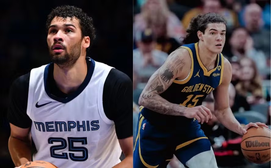 Mãozinha Pereira e Gui Santos representaram o Brasil na NBA nesta temporada 