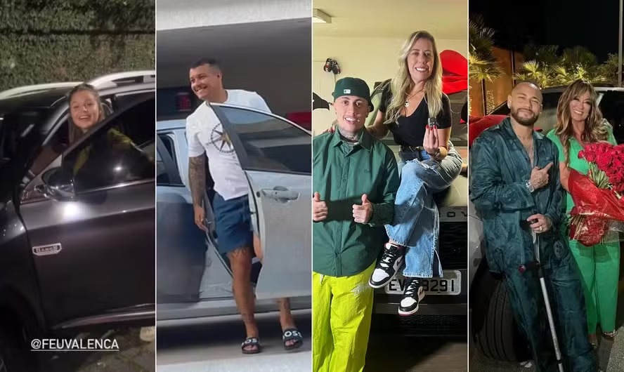 Rapper Oruam presenteia namorada com carrão, assim como outros famosos como Jojo Todynho, MC Daniel e Neymar 