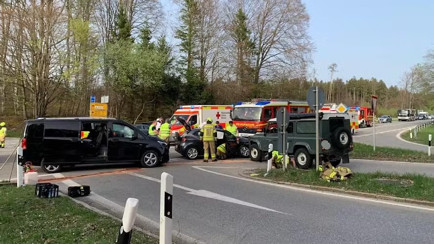 Filhos de Harry Kane ficam feridos após acidente de carro na Alemanha