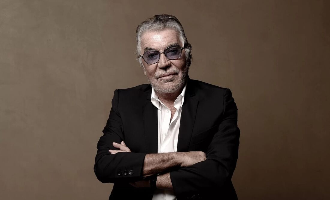 O estilista italiano Roberto Cavalli