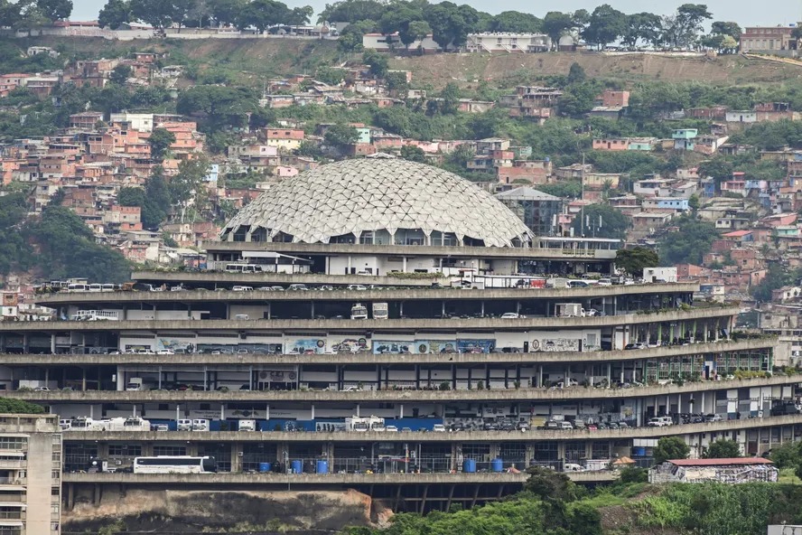 A prisão El Helicoide, em Caracas, na Venezuela