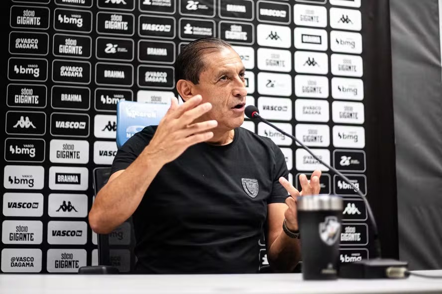 Ramón Diáz, técnico do Vasco 