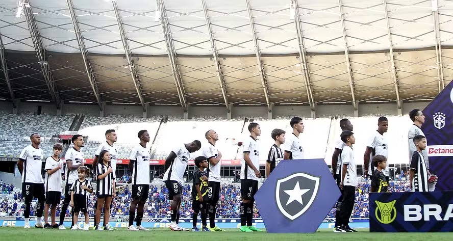 Botafogo em campo pelo Brasileirão 