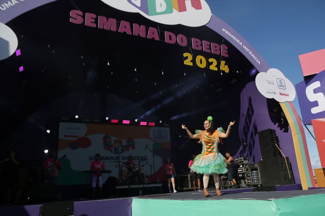 Show de Ilana Ventura na abertura da Semana do Bebê 2024