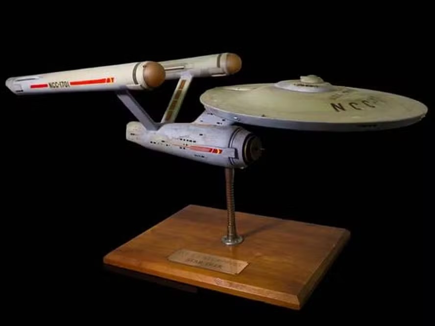 Maquete original da Enterprise 