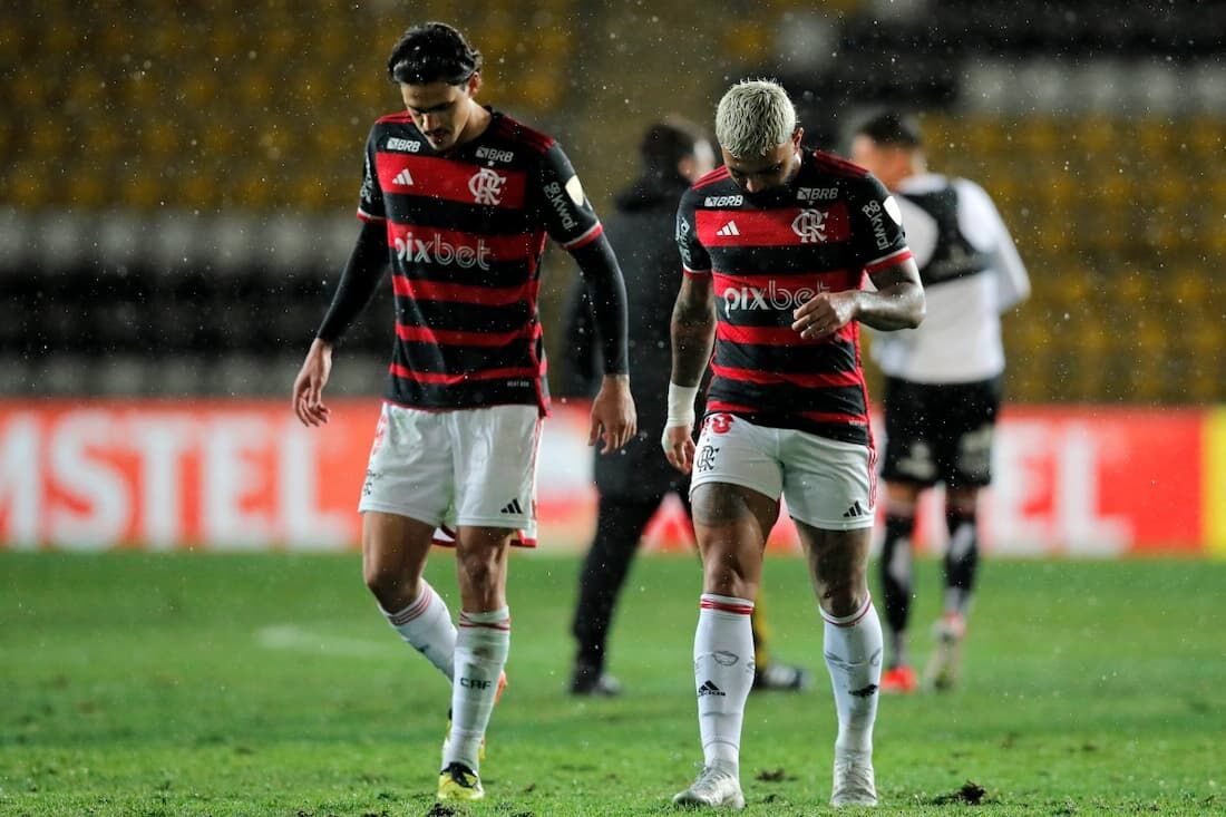 Flamengo perde para o Palestino e se complica na Libertadores