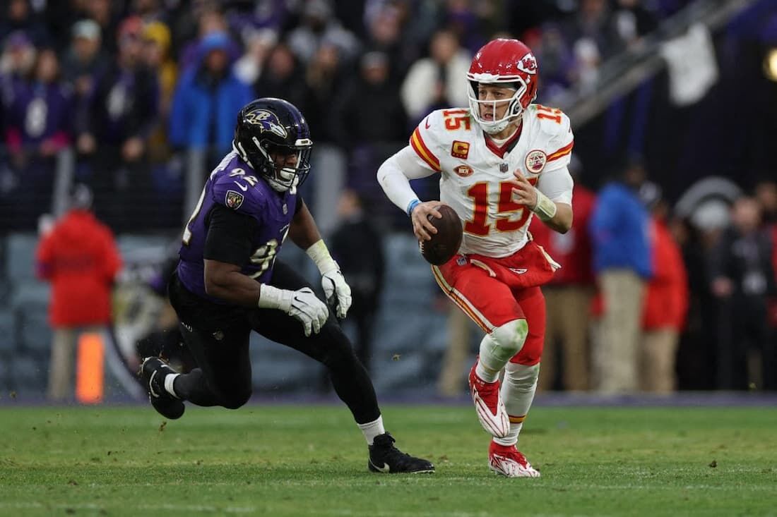 Chiefs e Ravens na final da Conferência Americana de 2023