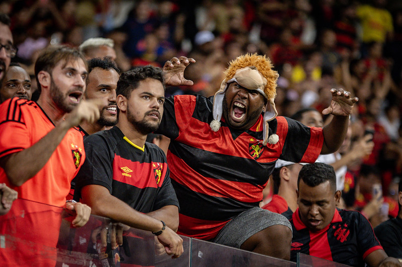 Torcida do Sport na Arena de Pernambuco